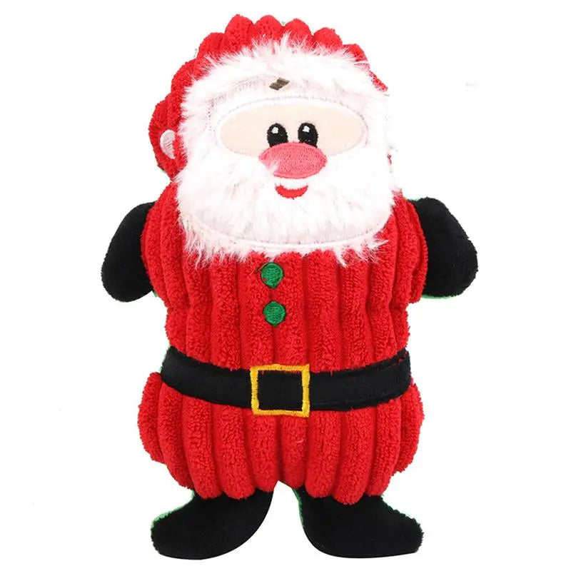 Christmas Themed Dog Squeaker Chew Toys