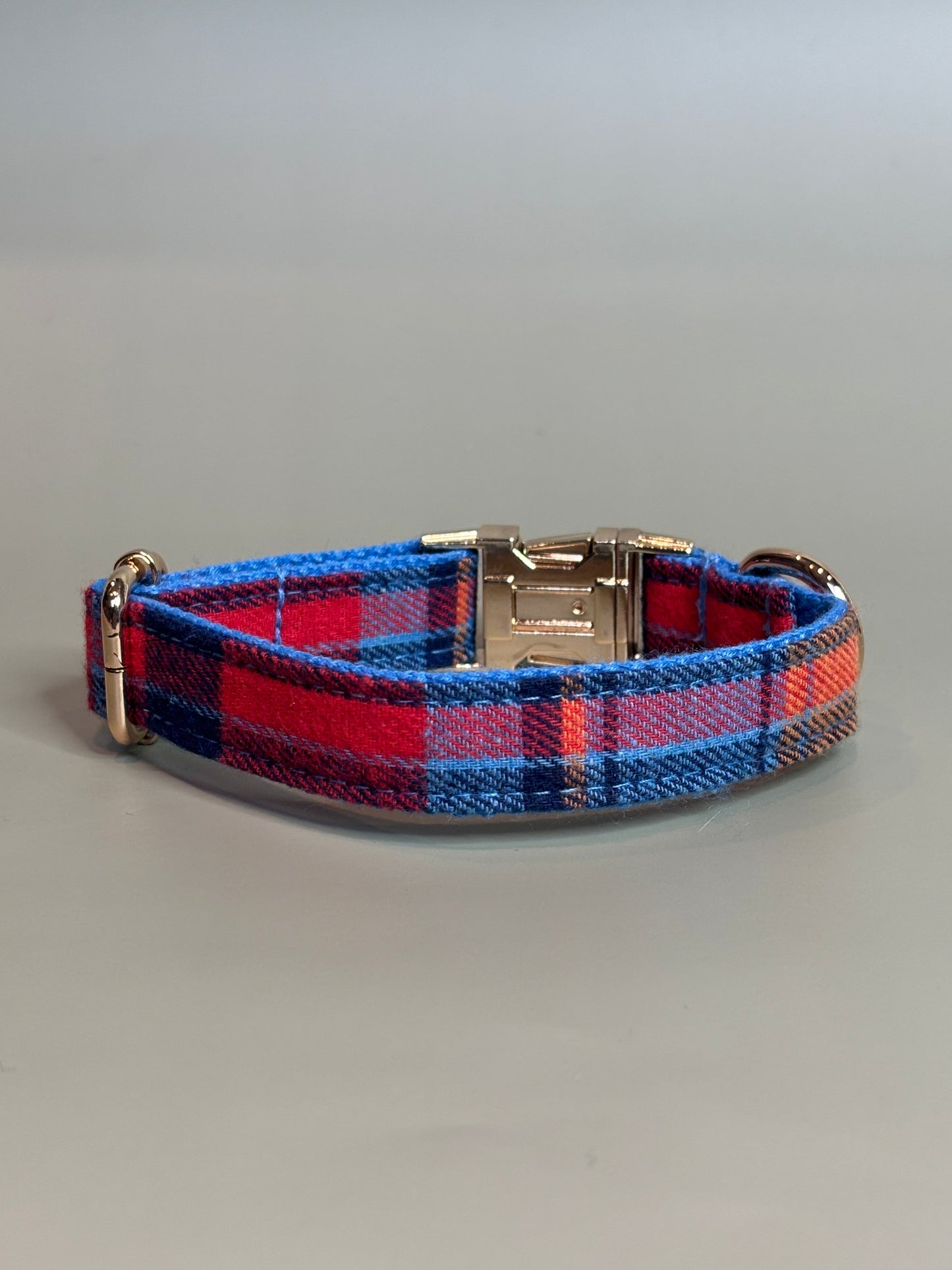 Summer Plaid Collar