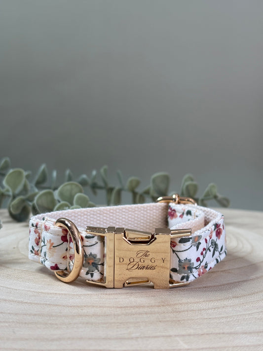 Spring Cream Floral Collar